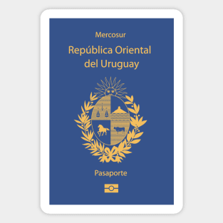 Uruguay passport Magnet